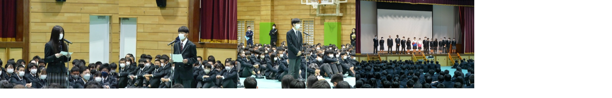 「生徒会入会式・対面式」開催